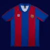 arcelona 1980-82 Retro Home Front early-era classic nostalgic replica jersey