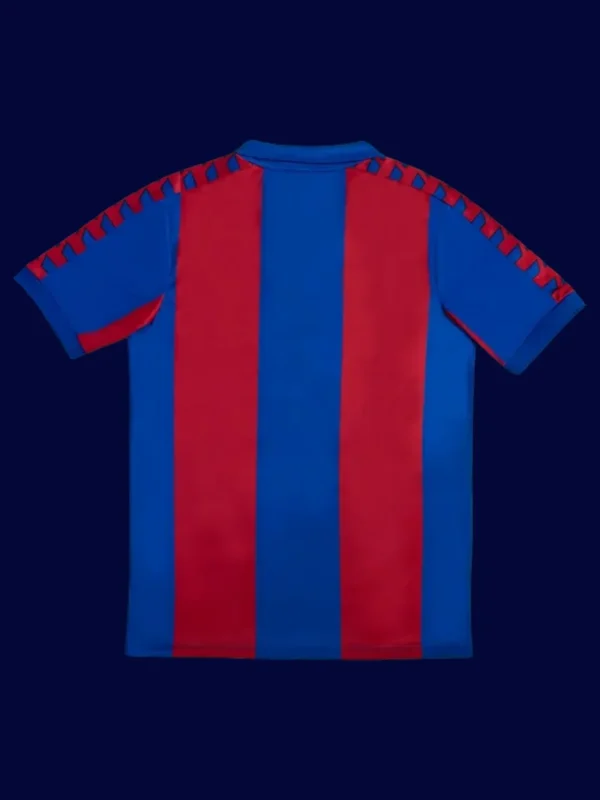 Barcelona 1980-82 Retro Back classic number font replica craftsmanship