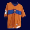 Barcelona 1998-2000 Orange Third Retro Jersey No Patch Front