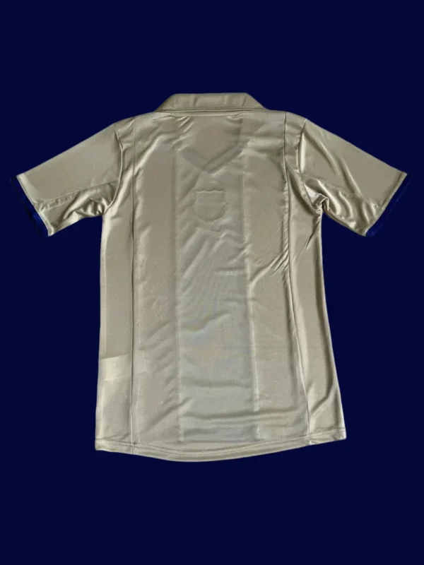 Barcelona 2002 Away Back traditional number style printed replica details