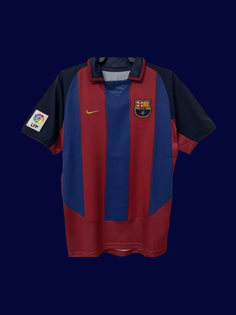 Barcelona Home Retro Jersey 03/04