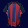Barcelona 03-04 Retro Home Back old-style number print replica detail