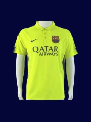 Barcelona 14-15 Third Retro Front creative colorway replica season-style jersey