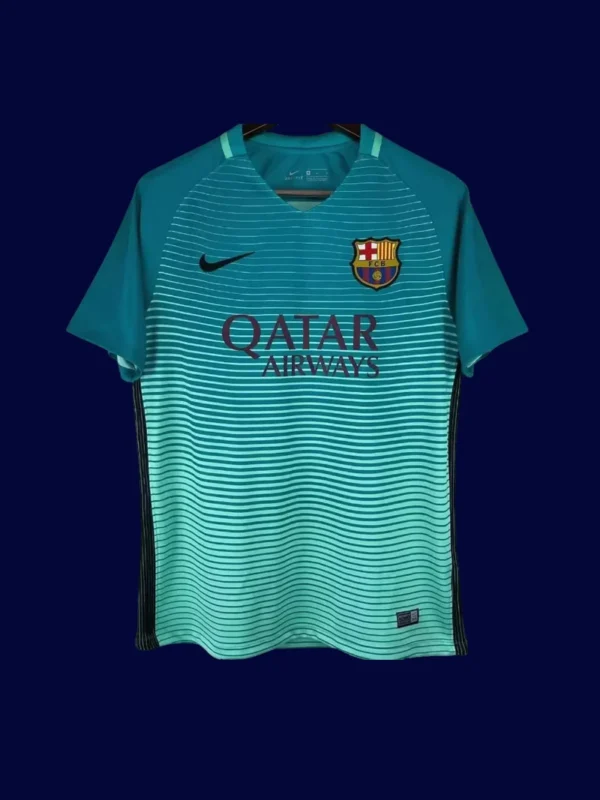 Barcelona 2016-17 Third Retro Jersey Front