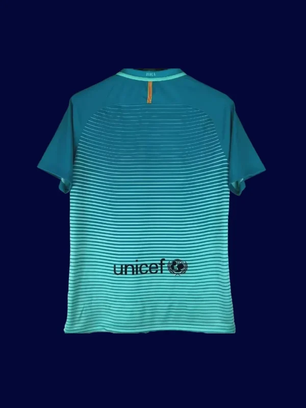 Barcelona 2016-17 Third Retro Jersey Back