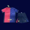 Barcelona Home Kids kits 24/25 Fans Version2 - kfcool.com Barcelona 24-25 Home Kids Kits Fans Version Back