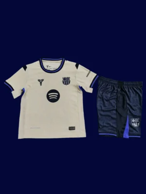 Barcelona 2526 Away Kids Player Front kid-fit size athletic