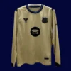 Barcelona 2526 Away Long Sleeve Fans Front comfortable warm casual style