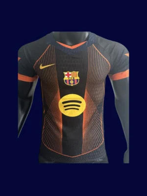 Barcelona Edition black Jersey 24/25 Player Version1 Barcelona 24-25 Black Edition Player Version Front