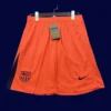 Barcelona 2526 Third Fans Shorts Front lightweight elastic comfortable waistband