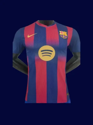 Barcelona 2526 Home Jersey Player Version Front breathable blue-red stripes