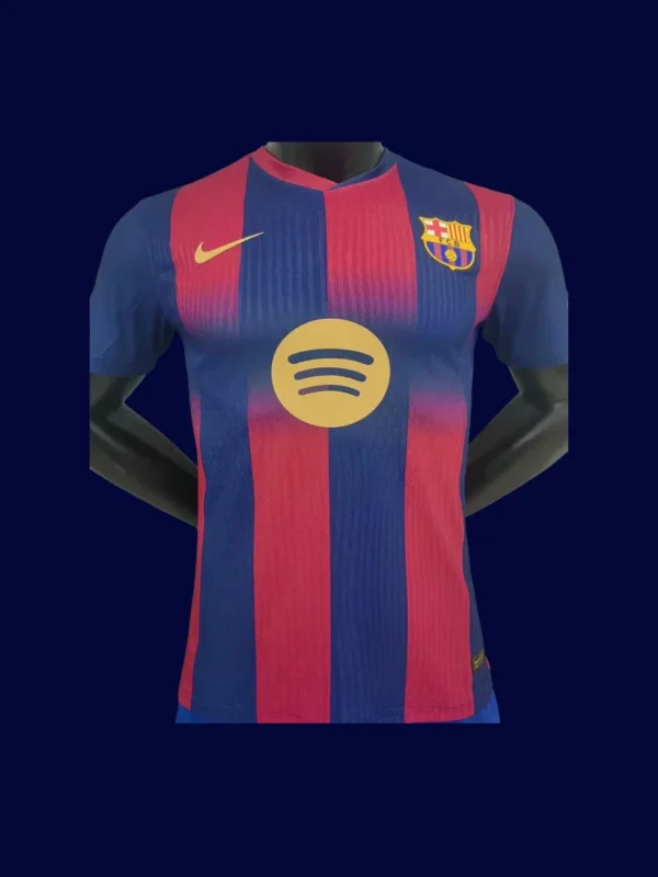 Barcelona Home Jersey 25/26 Player Version1 - kfcool.com Barcelona 2526 Home Jersey Player Version Front breathable blue-red stripes