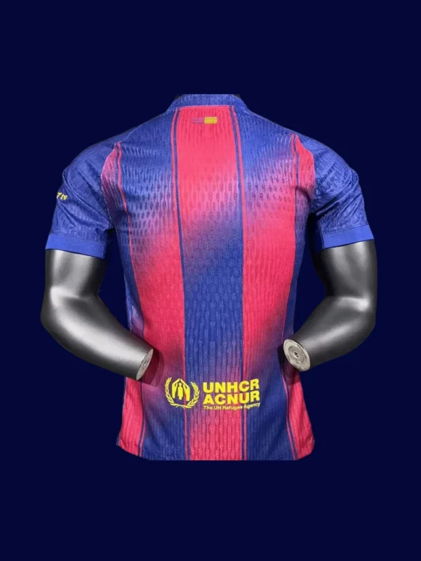 Barcelona Home Jersey 25/26 Player Version2 - kfcool.com Barcelona 2526 Home Jersey Player Version Back number print tailored cut