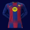 Barcelona 2526 Home Long Sleeve Player Front breathable warm performance