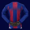 Barcelona 2526 Home Long Sleeve Player Back heat-transfer number detail