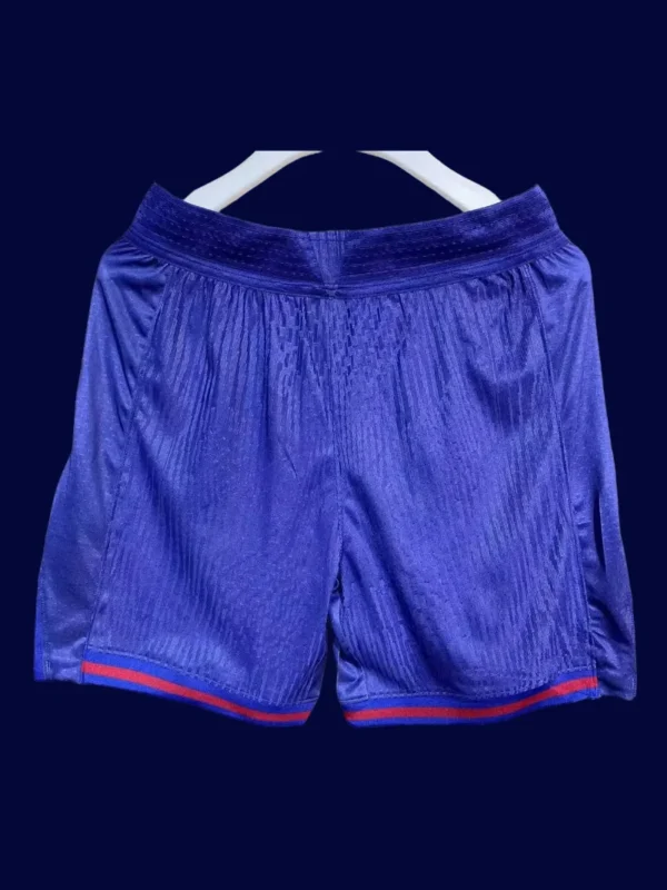Barcelona 2526 Home Shorts Back rear waistband logo durable stitching