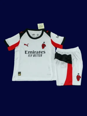 AC Milan 25/26 Kids Fans Away Jersey Front