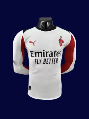 AC Milan 25/26 Player Away Long Sleeve Front