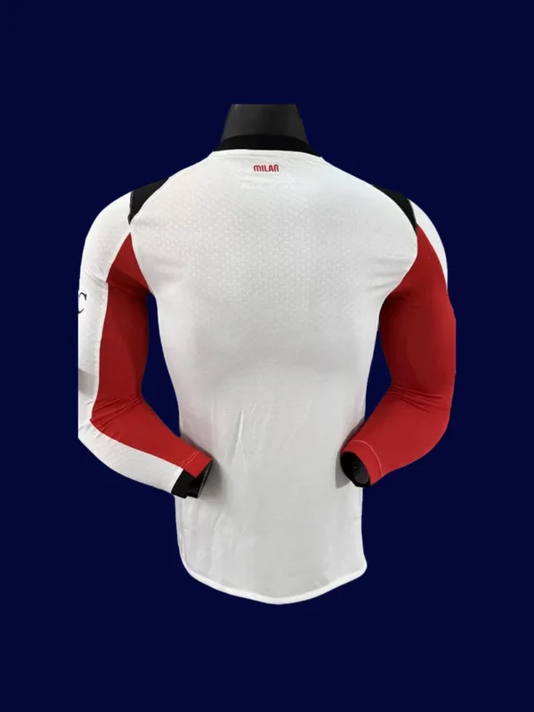 AC Milan 25/26 Player Away Long Sleeve Back