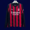 AC Milan 25/26 Fans Home Long Sleeve Front