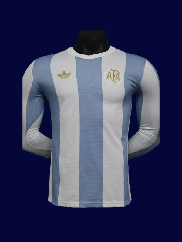Argentina 50th Anniversary LS Jersey Player Version - Front | Pro Long Sleeve