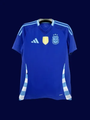 Argentina 24/25 Away Blue Jersey Fans Version - Front | Replica Away Shirt