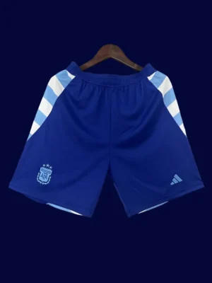 Argentina 24/25 Away Blue Shorts Fans Version - Front | Supporter Shorts