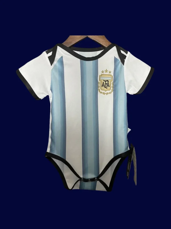 Argentina Home Babysuit 26/27 — Front | Infant Mini Kit for 2026 World Cup