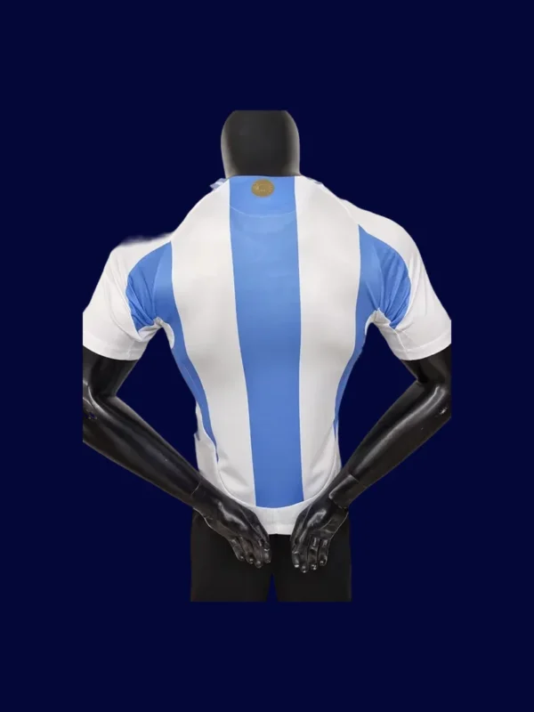 Argentina 24/25 Home Jersey Player Version - Back | Number Panel & Vent Zones