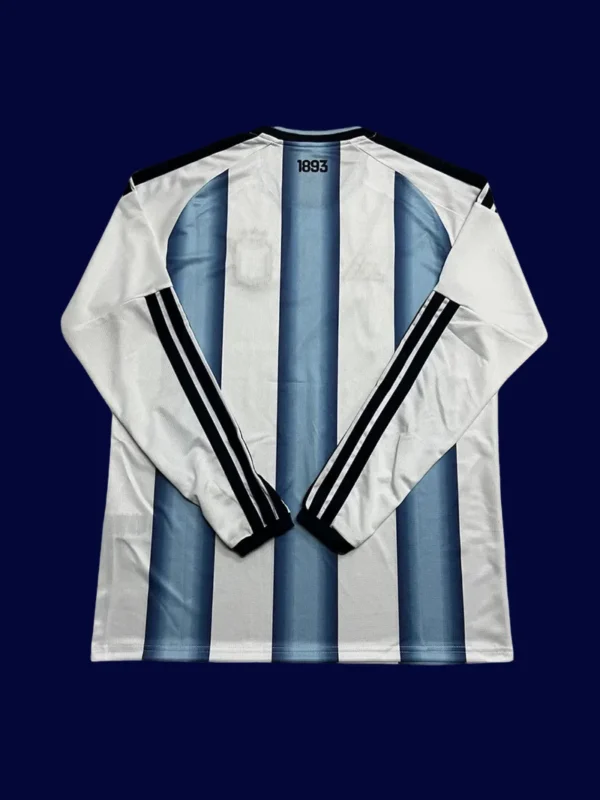 Argentina Home Long Sleeve Jersey 26/27 Fans — Back | Fan Numbering | 2026 World Cup