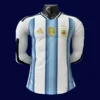 Argentina Home Long Sleeve Jersey 26/27 Player — Front | Pro Sleeve Design for 2026 World Cup