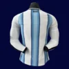 Argentina Home Long Sleeve Jersey 26/27 Player — Back | Pro Back Print | 2026 World Cup