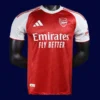 Arsenal 25/26 player home red jersey front breathable lightweight