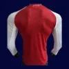 Arsenal long-sleeve player back number reinforced stitching 25/26