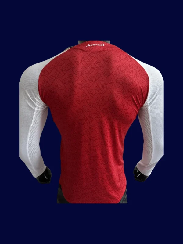 Arsenal long-sleeve player back number reinforced stitching 25/26
