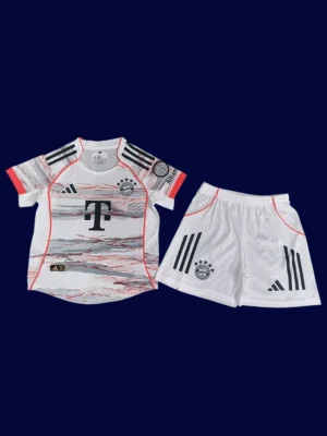 Bayern Munich 25/26 Kids Away Player Front Jersey
