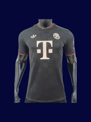 Bayern Munich 25/26 Third Black Player Front Jersey