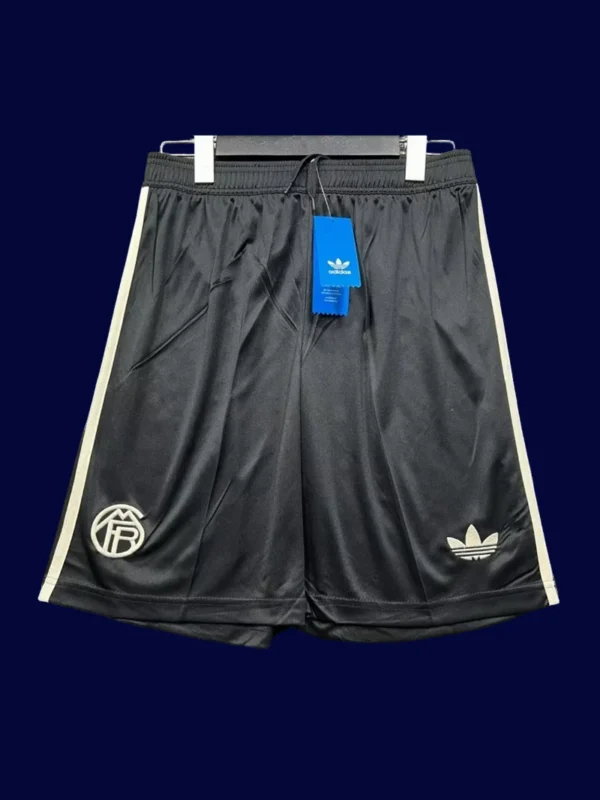 Bayern Munich 25/26 Third Black Fans Shorts Front