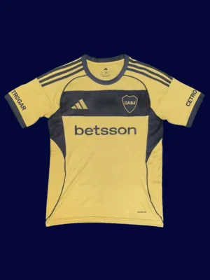 Boca Juniors 25/26 away fans jersey front, supporter white edition
