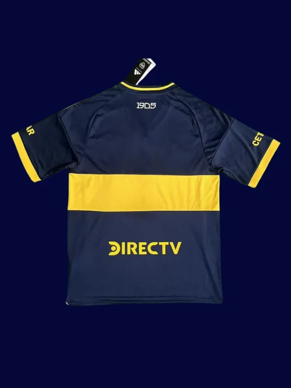 Boca Juniors 25/26 home fans jersey back, supporter rear panel