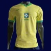 Brazil Home Yellow Jersey 2425 Player Version1 - kfcool.com Brazil 24/25 Home Yellow Jersey Player Version - Front | Authentic Player Fit