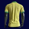 Brazil Home Yellow Jersey 2425 Player Version2 - kfcool.com Brazil 24/25 Home Yellow Jersey Player Version - Back | Number Zone & Mesh