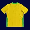 Brazil 25/26 Home Yellow Jersey Fans Version - Back | Replica Back Fit