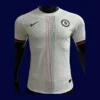 Chelsea 25/26 Away Front Player Version white jersey crest