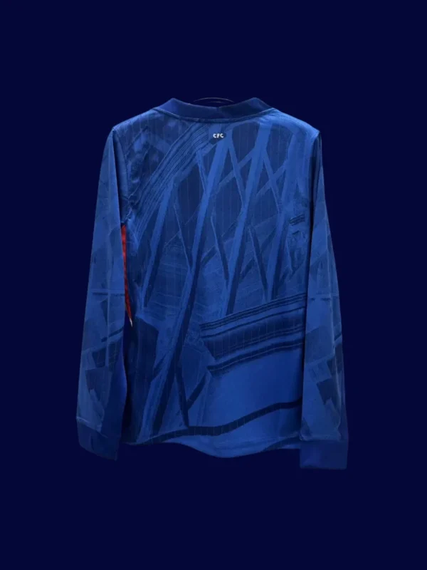 Chelsea 25/26 Home Long Sleeve Back Fans Version simple back