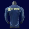 Club America 2526 Away LS Player Jersey Back | Match LS Away Rear