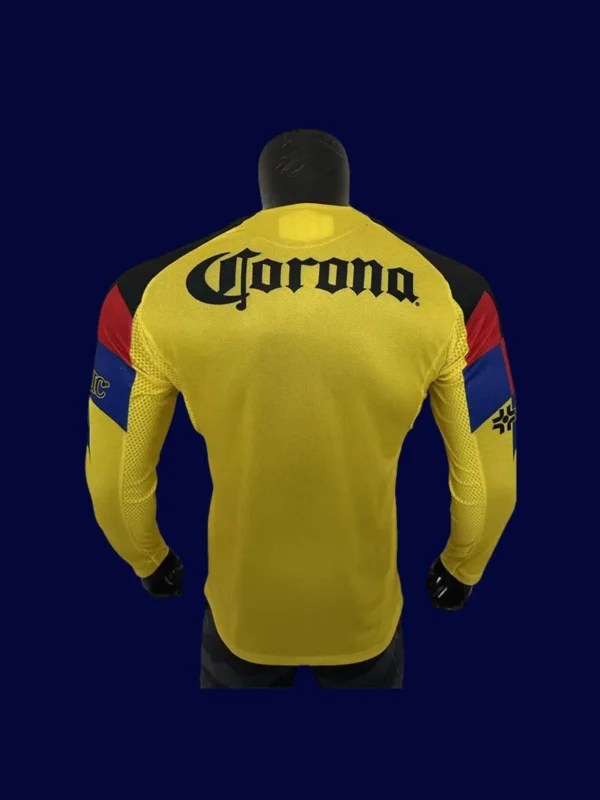 Club America 2526 Home LS Player Jersey Back | Match LS Rear
