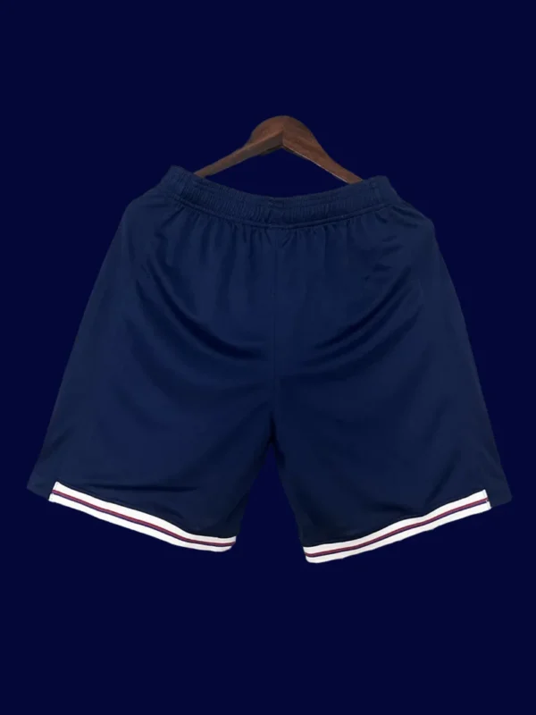 England 24/25 Home White Shorts Fans Version - Back | Lightweight Fan Shorts