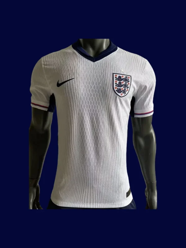 England 24/25 Home White Jersey Player Version - Front | Authentic Three Lions Shirt