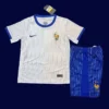 France 24/25 Away Kids Kit Fans Version Front